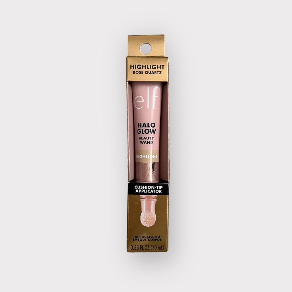 ELF Halo Glow Highlight Beauty Wand Rose Quartz